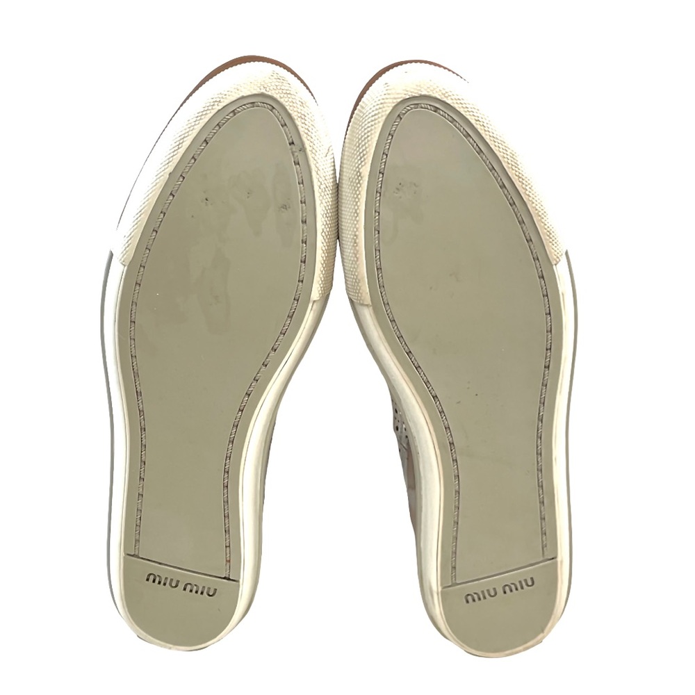 Host pick - Miu Miu Silver Platform Shoes - Picture 4 of 16